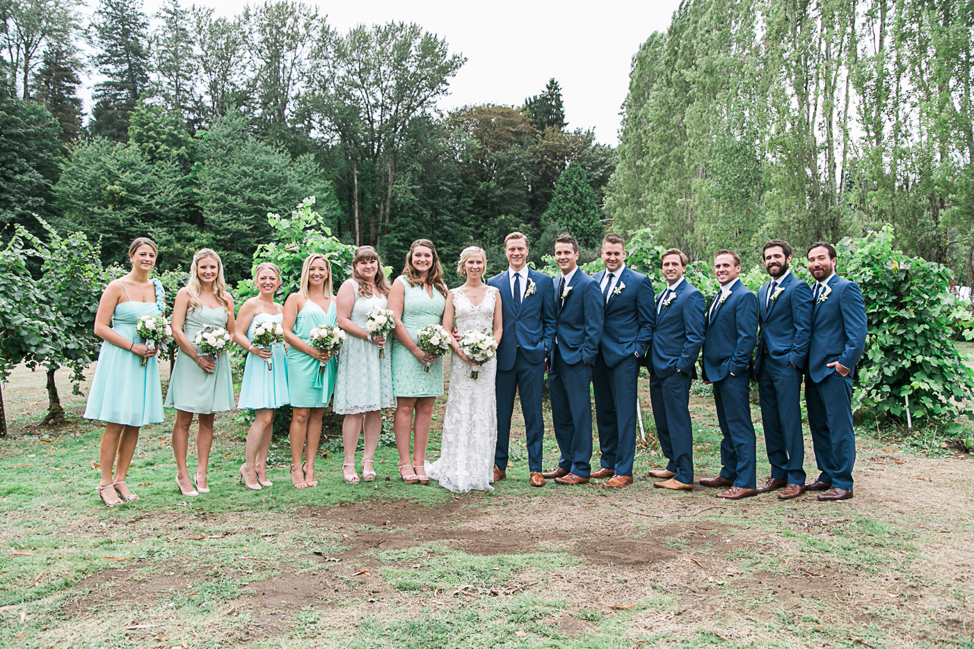Seattle Woodinville Chateau St. Michelle wedding