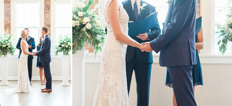 Seattle Wodinville Hollywood Schoolhouse wedding ceremony