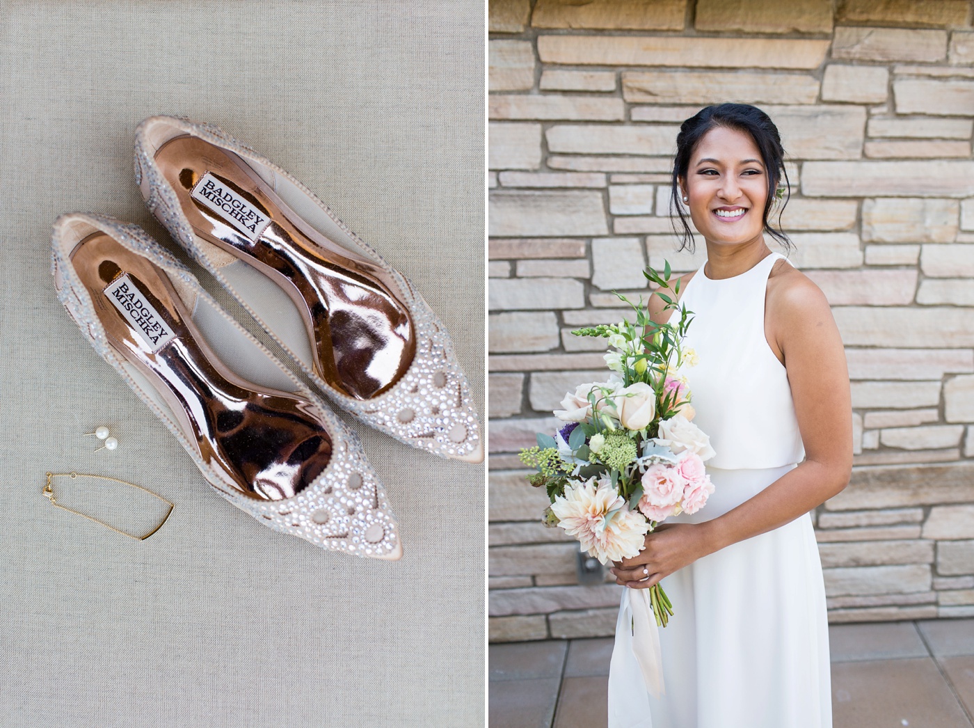 Seattle Bride in BHLDN dress
