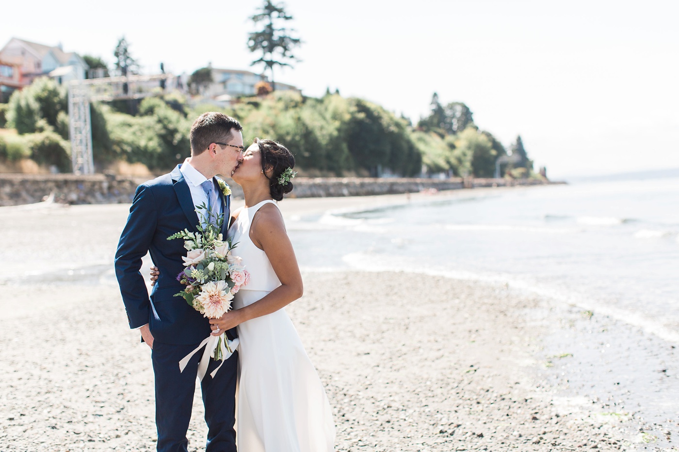 Seattle Beach wedding
