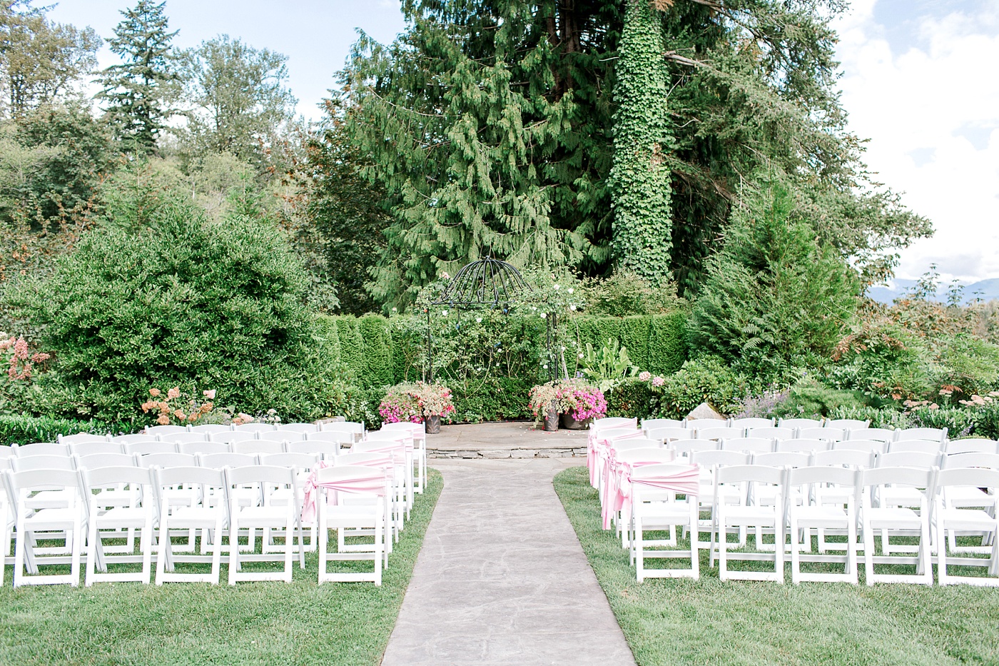 Seattle Garden ceremony