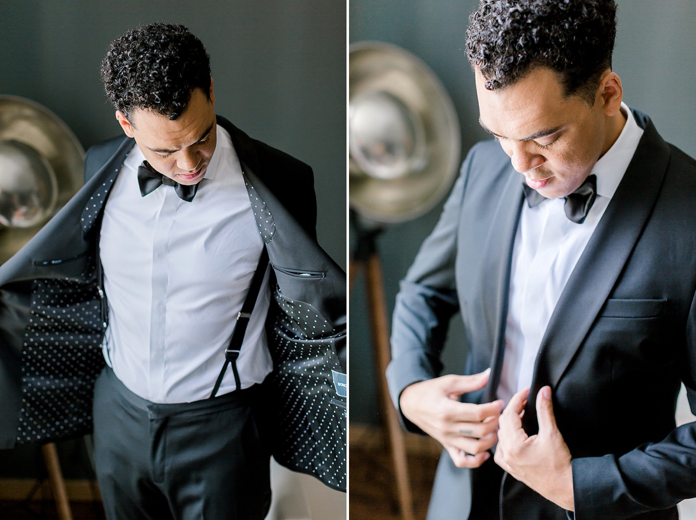 Seattle Groom Getting Ready