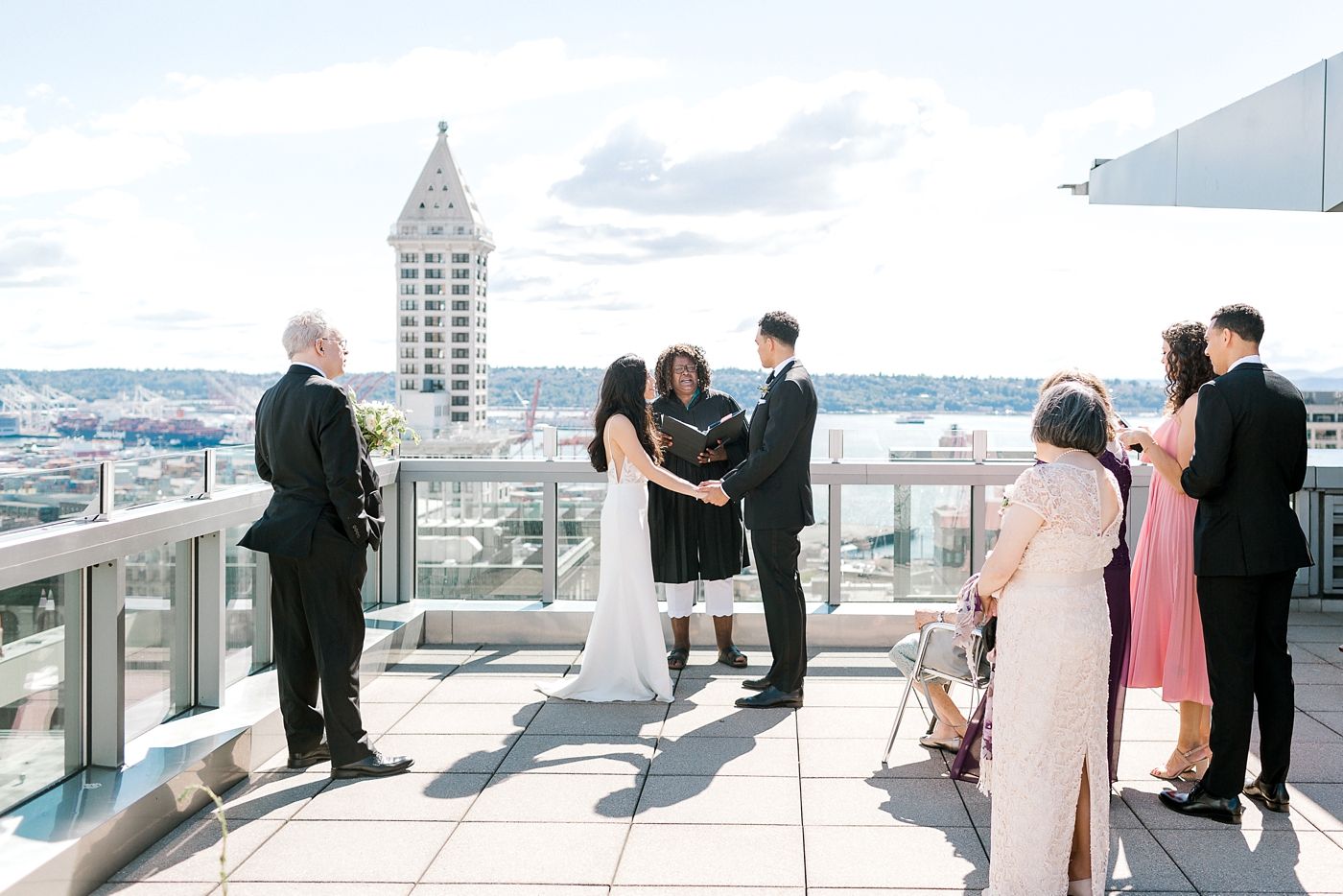 Seattle Municipal Courthouse Wedding Ceremony
