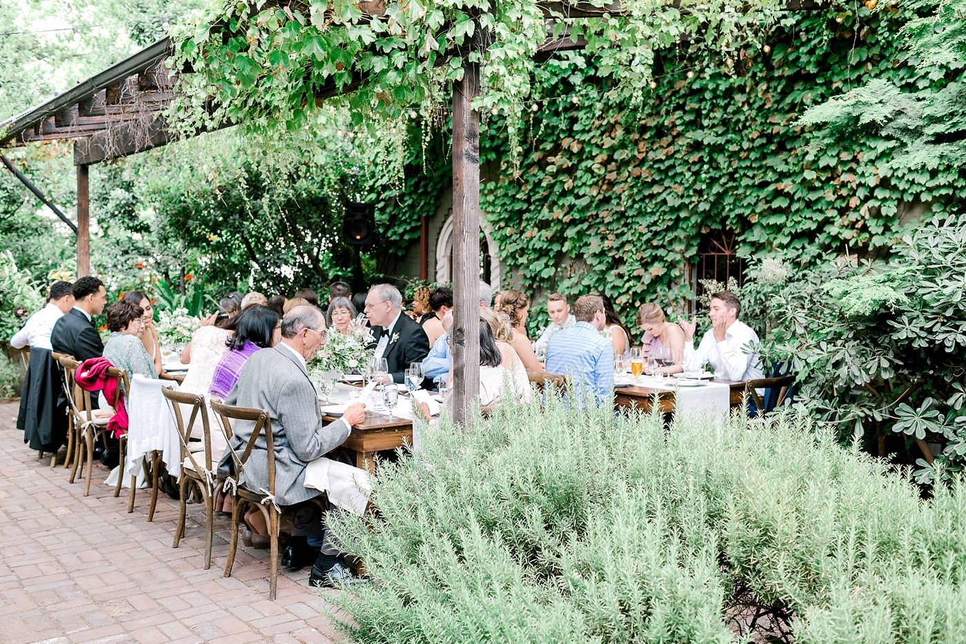 Corson Building Garden Reception