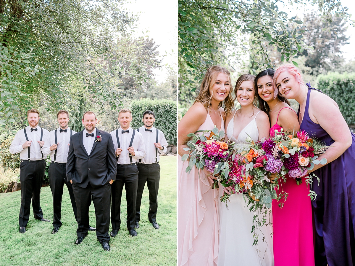 pink and purple bouquet