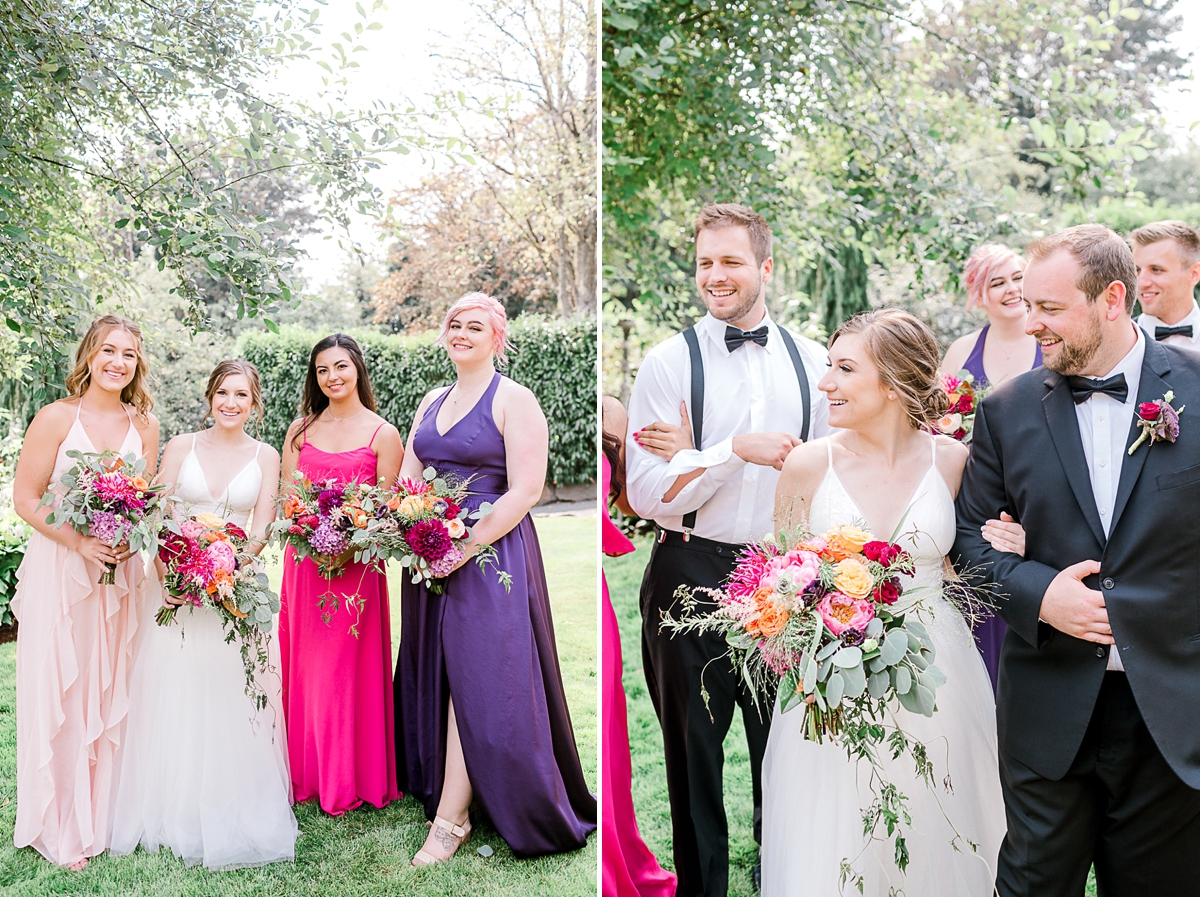 pink and purple bouquet