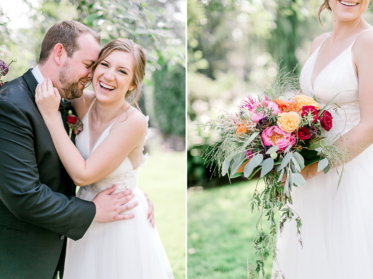 Light and Airy Seattle wedding photographer