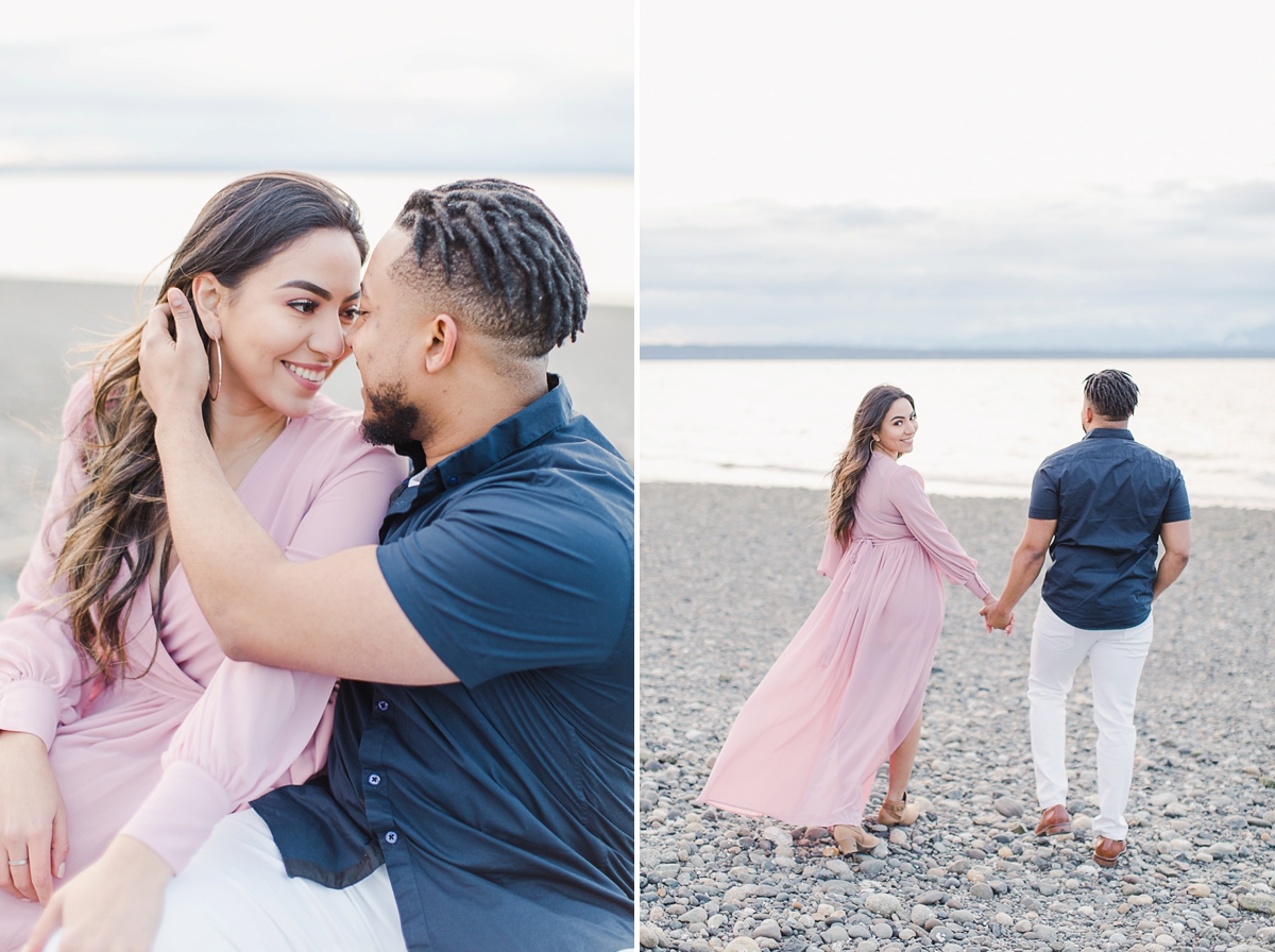 Seattle Engagement Session at the Beach