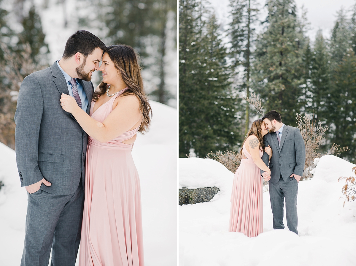 Snowy PNW Session