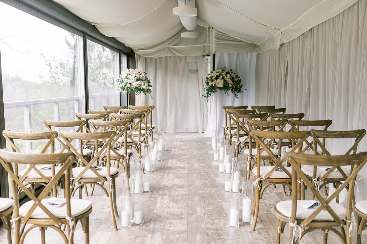 Salish Lodge Wedding Terrace