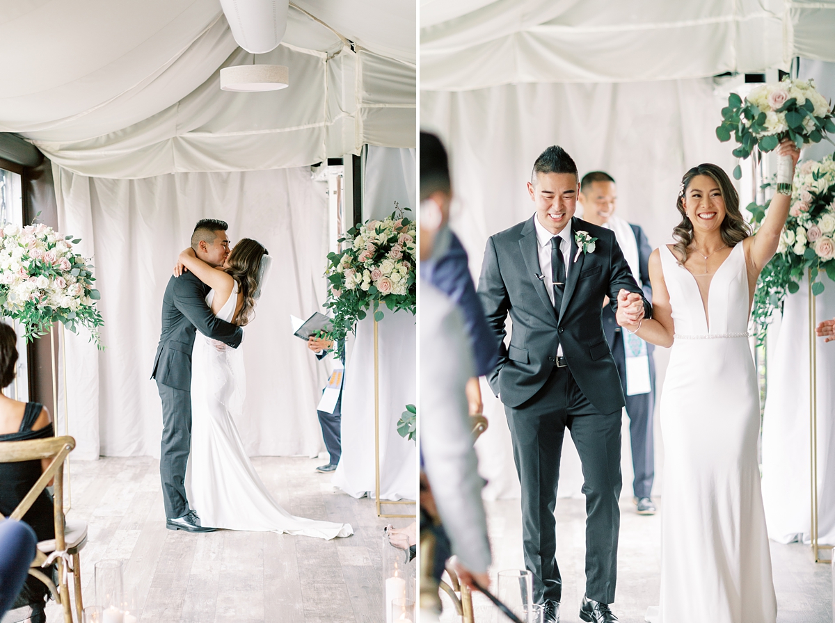 Seattle Wedding couple celebrate nuptials