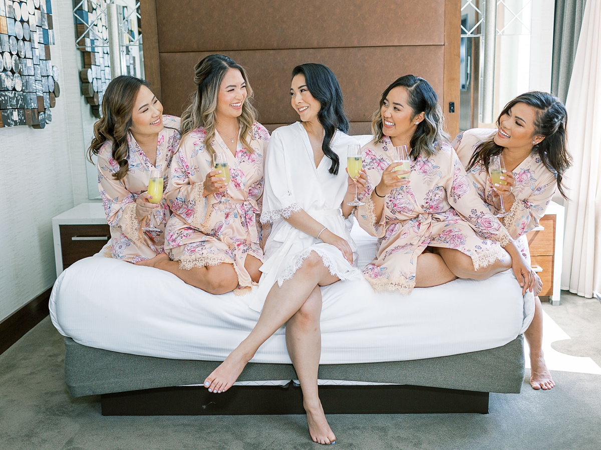 Bridesmaid robe photo