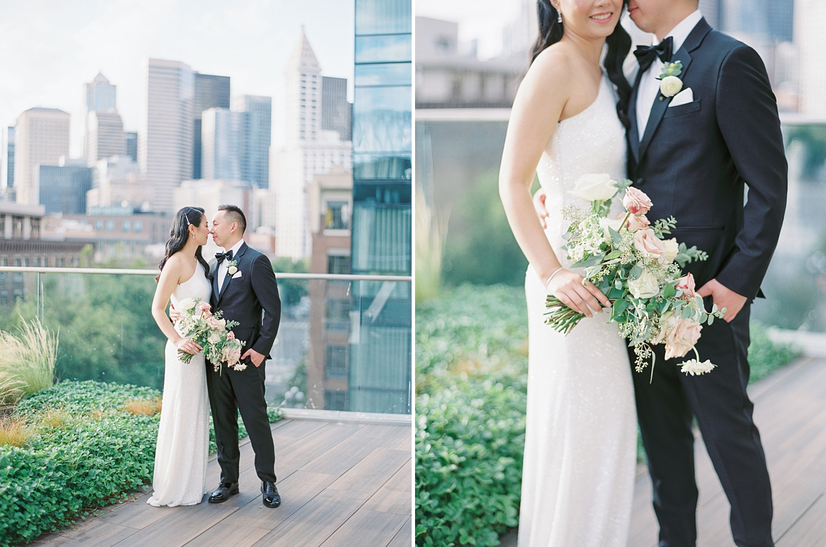 Seattle hybrid wedding photographer
