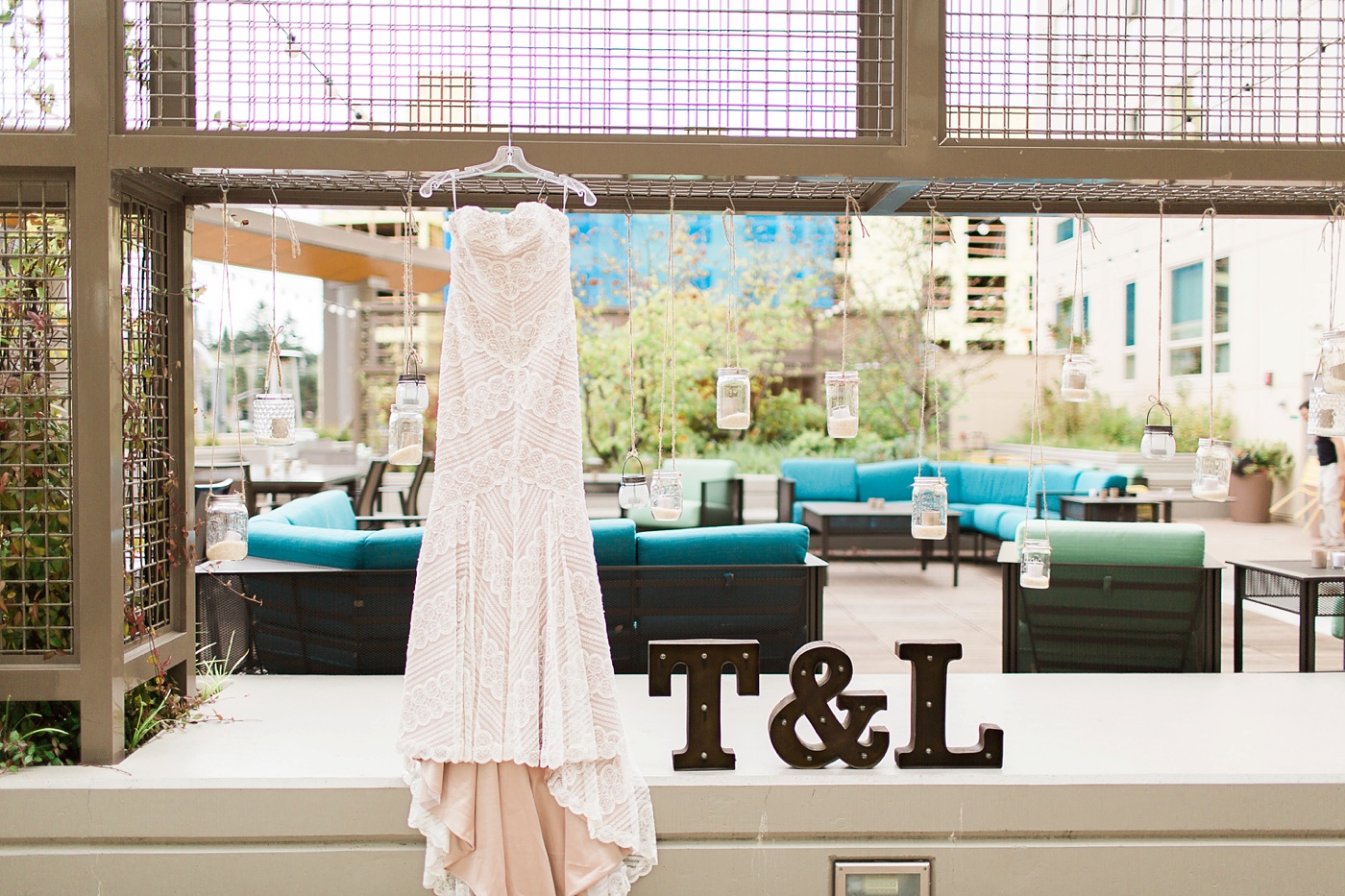Seattle wedding Watters Too dress