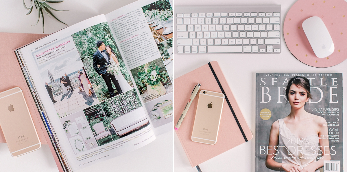 Seattle Bride Magazine Real Wedding