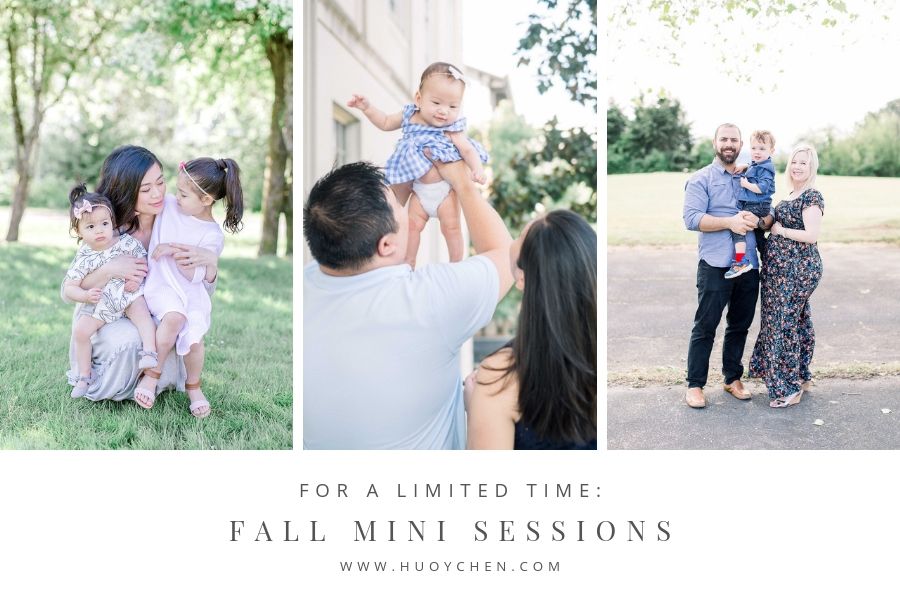 Seattle Fall Mini Sessions